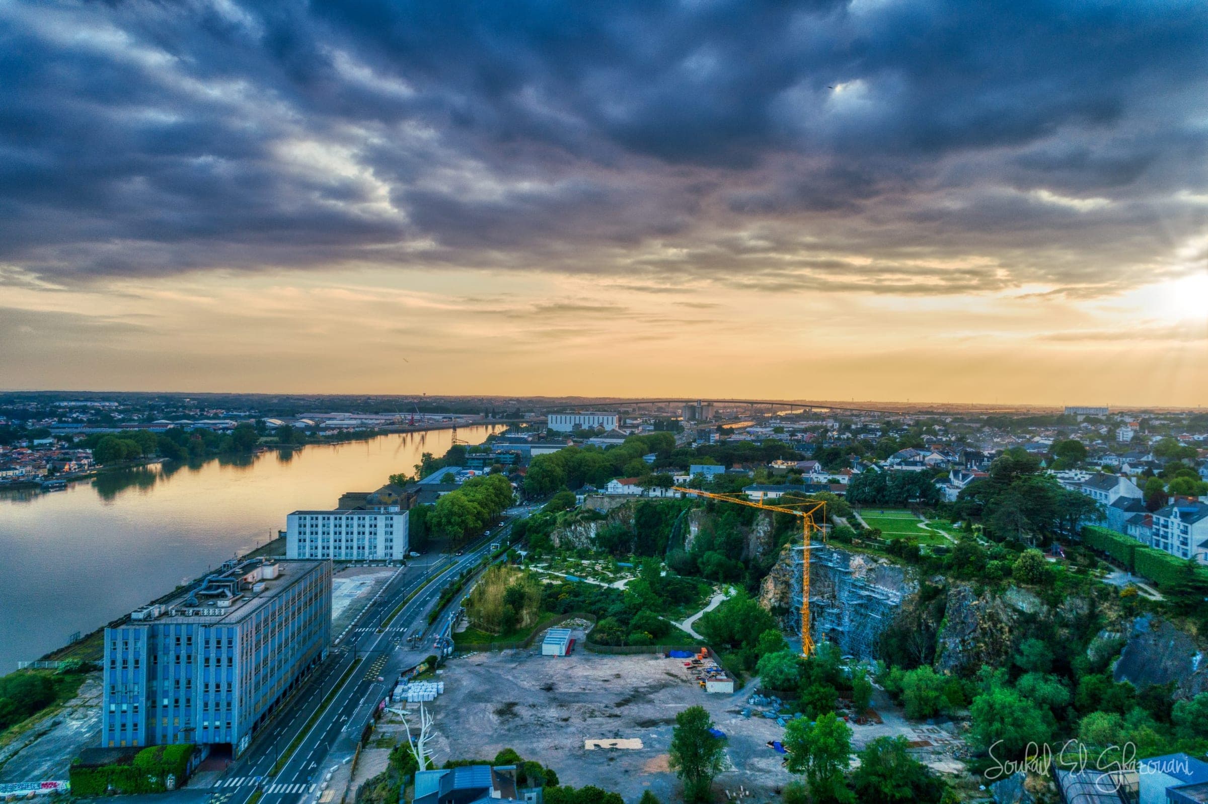 Couché de Soleil à Nantes