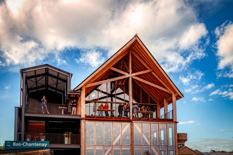 Little Atlantique Brewery sous un très joli nuage